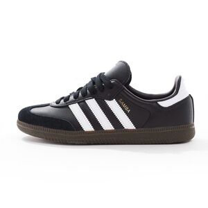 NIB Adidas Originals Samba OG Sneakers • Black/White • men’s 9.5 / women’s 10.5